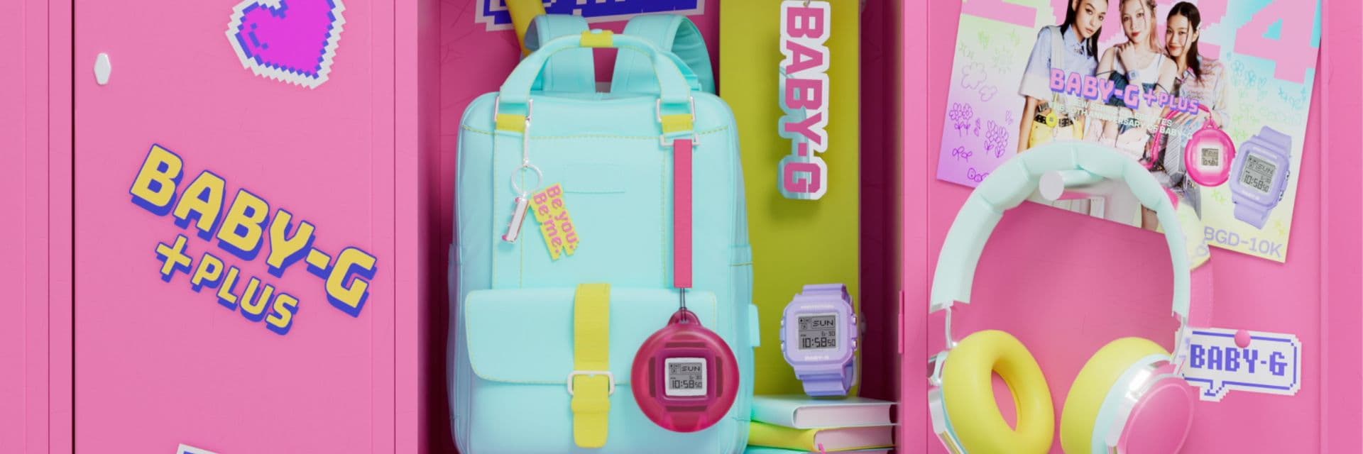 BABY-G 30th Video Banner